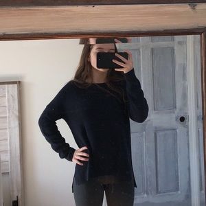 GREAT CONDITION ABERCROMBIE & FITCH NAVY SWEATER